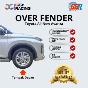 aksesoris over fender toyota all new avanza