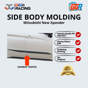 gambar tampak side body molding new xpander