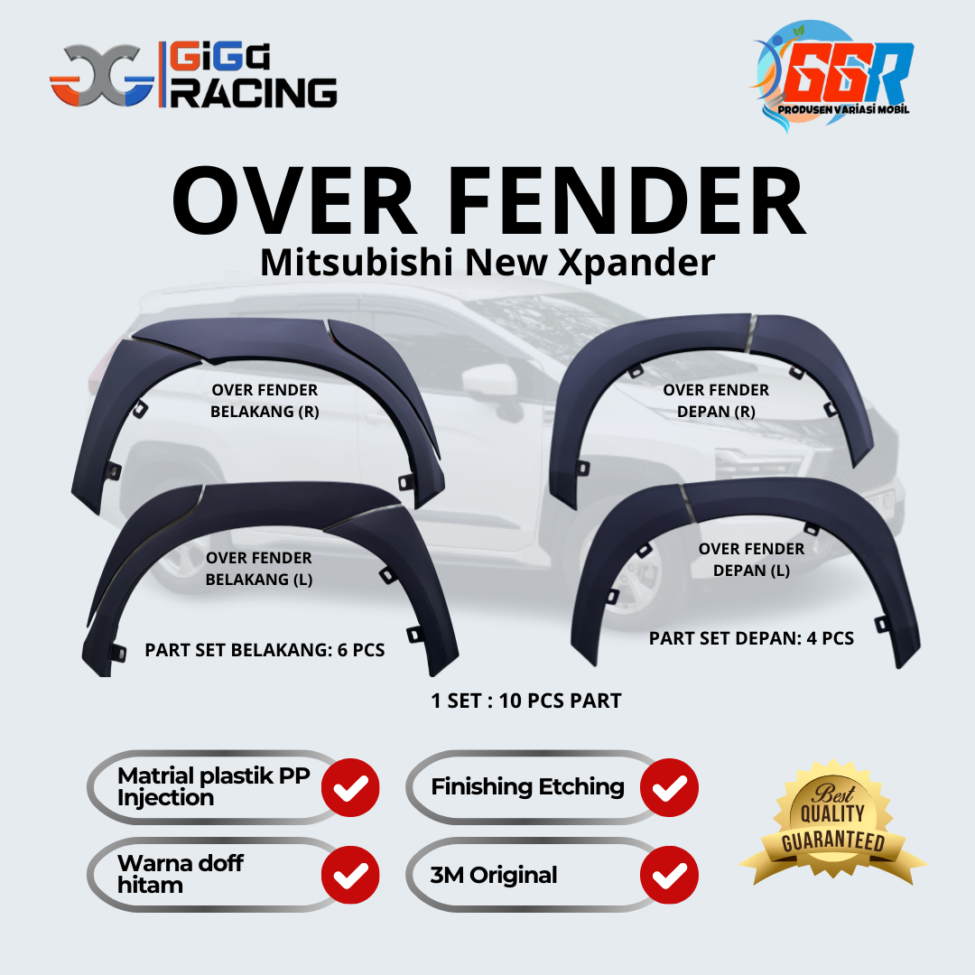 over fender all new xpander